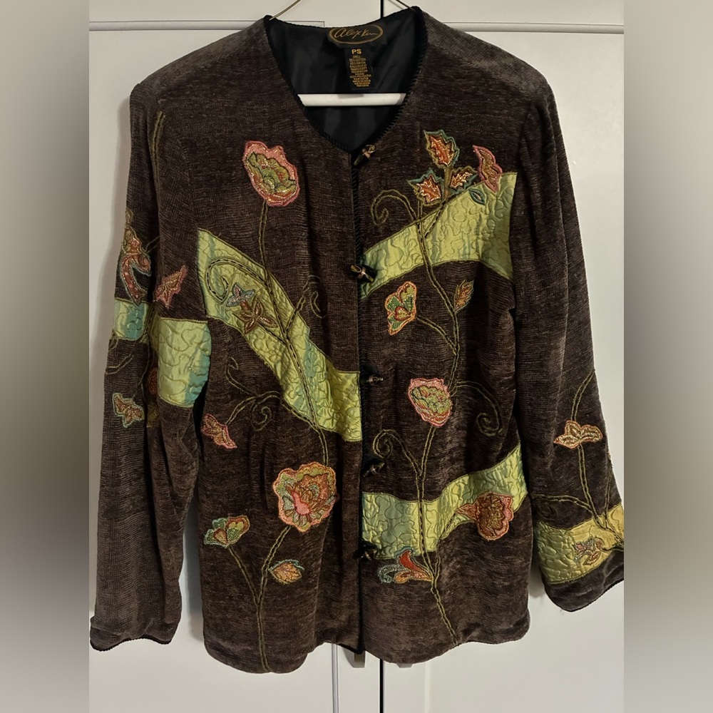 Stunning embroidered jacket